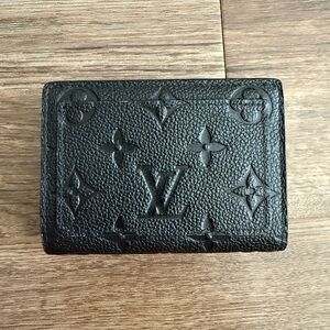 Louis Vuitton Clea Black Wallet